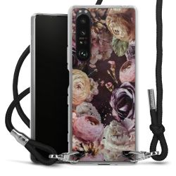 Carry Case Transparent Fabric black/silver