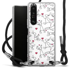 Carry Case Stoff schwarz/silber