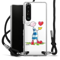 Carry Case Stoff schwarz/silber