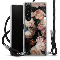 Carry Case Transparent Fabric black/silver