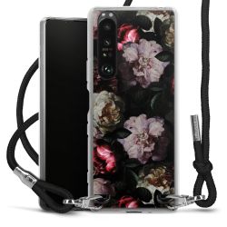 Carry Case Transparent Fabric black/silver