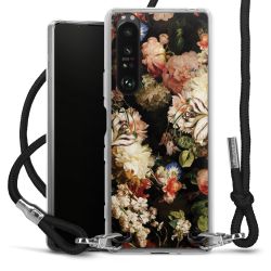 Carry Case Transparent Fabric black/silver