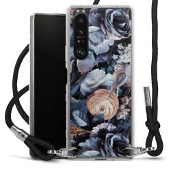 Carry Case Transparent Fabric black/silver