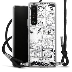 Carry Case Stoff schwarz/silber