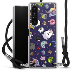 Carry Case Stoff schwarz/silber