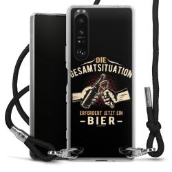 Carry Case Stoff schwarz/silber