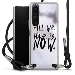 Carry Case Transparent Fabric black/silver