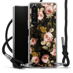 Carry Case Transparent Fabric black/silver