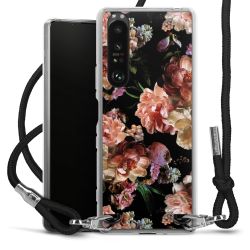 Carry Case Transparent Fabric black/silver