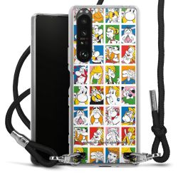 Carry Case Stoff schwarz/silber