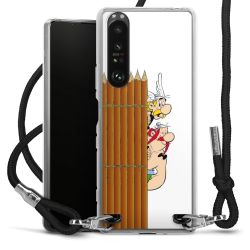 Carry Case Stoff schwarz/silber