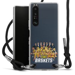 Carry Case Stoff schwarz/silber