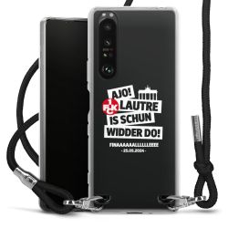 Carry Case Stoff schwarz/silber