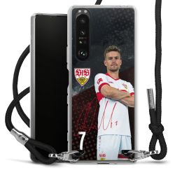 Carry Case Stoff schwarz/silber