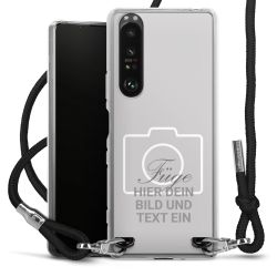 Carry Case Stoff schwarz/silber