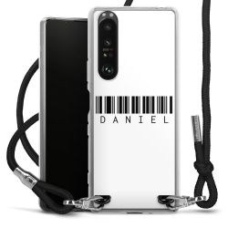 Carry Case Stoff schwarz/silber