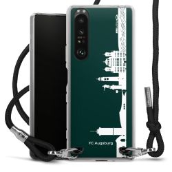 Carry Case Stoff schwarz/silber