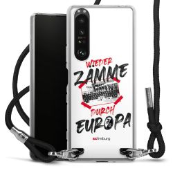 Carry Case Stoff schwarz/silber