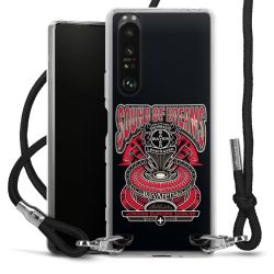 Carry Case Stoff schwarz/silber