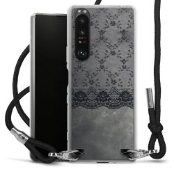 Carry Case Fabric black/silver