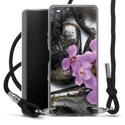 Carry Case Transparent Fabric black/silver