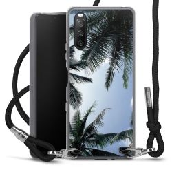 Carry Case Transparent Fabric black/silver