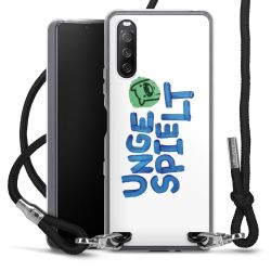 Carry Case Stoff schwarz/silber