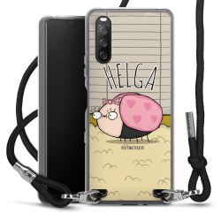 Carry Case Stoff schwarz/silber