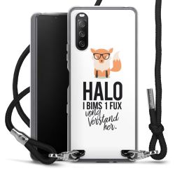 Carry Case Stoff schwarz/silber