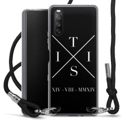 Carry Case Stoff schwarz/silber