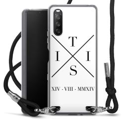 Carry Case Stoff schwarz/silber