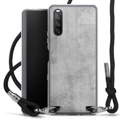 Carry Case Transparent Fabric black/silver