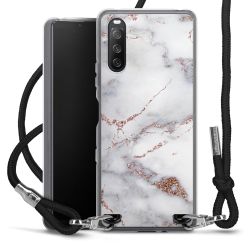 Carry Case Transparent Fabric black/silver