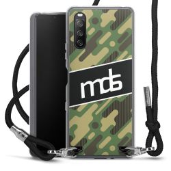 Carry Case Stoff schwarz/silber