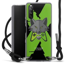 Carry Case Stoff schwarz/silber