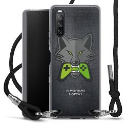 Carry Case Stoff schwarz/silber