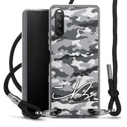 Carry Case Stoff schwarz/silber