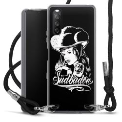 Carry Case Stoff schwarz/silber