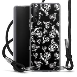 Carry Case Stoff schwarz/silber