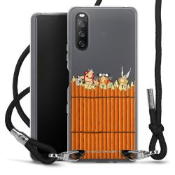 Carry Case Stoff schwarz/silber