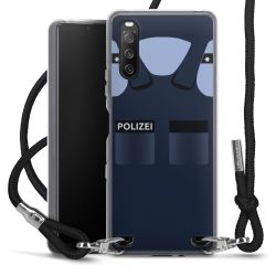 Carry Case Stoff schwarz/silber