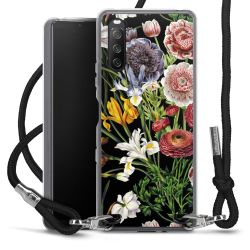 Carry Case Transparent Fabric black/silver