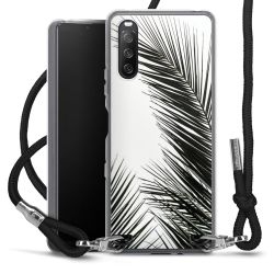 Carry Case Transparent Fabric black/silver