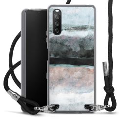 Carry Case Transparent Fabric black/silver