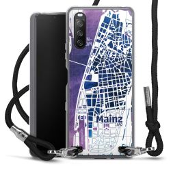 Carry Case Transparent Fabric black/silver