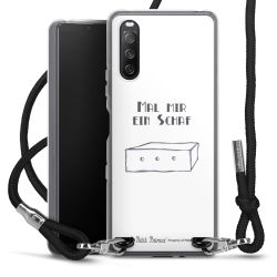 Carry Case Stoff schwarz/silber