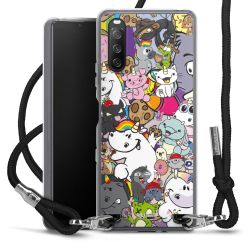 Carry Case Stoff schwarz/silber