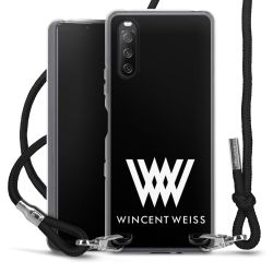 Carry Case Stoff schwarz/silber