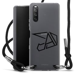 Carry Case Stoff schwarz/silber