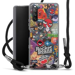 Carry Case Stoff schwarz/silber